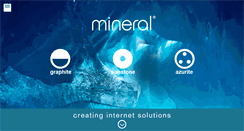 Desktop Screenshot of mineralstudios.com